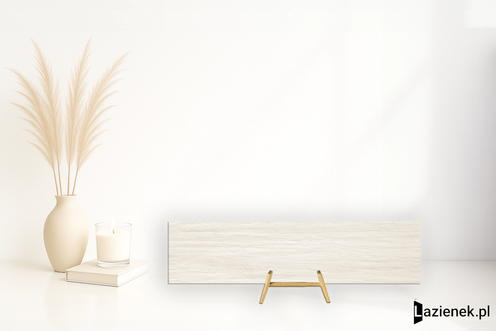 Casalgrande Padana Tavolato Sbiancato błyszcząca 30x120 cm gr. 9 mm - płytka rektyfikowana/3940266